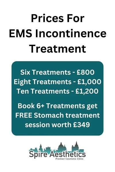 EMS Incontinence Treatment Prices Uppingham