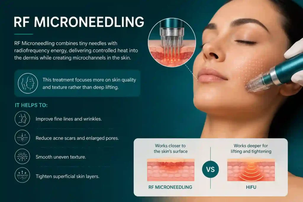 What Does RF Microneedling Do That HIFU Alone Cannot Uppingham